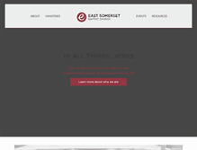 Tablet Screenshot of eastsomerset.org